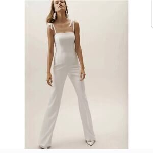 BHLDN Trinty Jumpsuit wedding sz 2